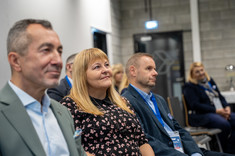 Od lewej: prof. G. Ostasz, dr H. Sommer, dr R. Klamut, 