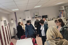 Spotkanie zespołu projektu „Zwiększenie efektywności energetycznej budynków mieszkalnych i edukacyjnych w warunkach zagrożenia bezpieczeństwa energetycznego”
