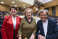 Od prawej: Alicja Haszczak, Marian Misiakiewicz,