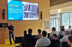 Studenci PRz na warsztatach edukacyjnych w firmie ISCAR Poland,