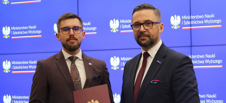 Od lewej: mgr inż. K. Kucharski, dr inż. M. Kulasek,